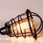 Adjustable Hanging Cage Industrial Pendant Light use