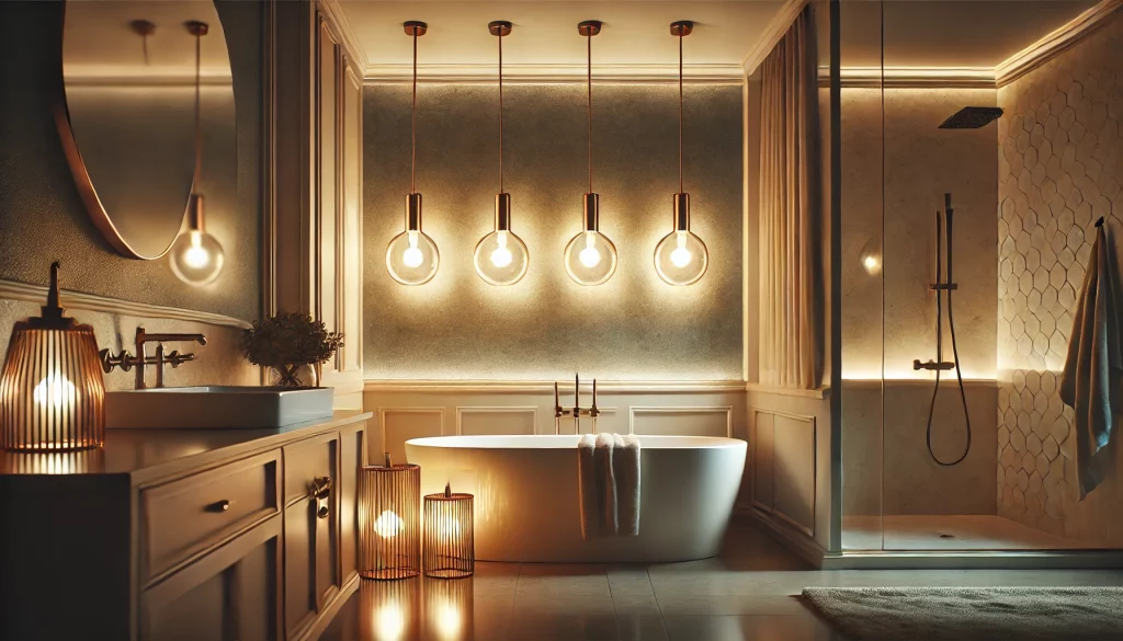 Bathroom Soft Glow Pendant Lights - 02