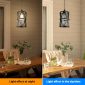 Dimmable Industrial Plug in Kitchen Pendant Light 1light 2pack effect