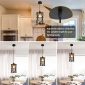 Dimmable Industrial Plug in Kitchen Pendant Light 1light adjustable