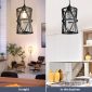 Dimmable Industrial Plug in Kitchen Pendant Light 1light plug function