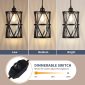 Dimmable Industrial Plug in Kitchen Pendant Light 1light plug mode