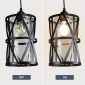 Dimmable Industrial Plug in Kitchen Pendant Light 1light plug on off