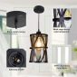 Dimmable Industrial Plug in Kitchen Pendant Light 1light specification