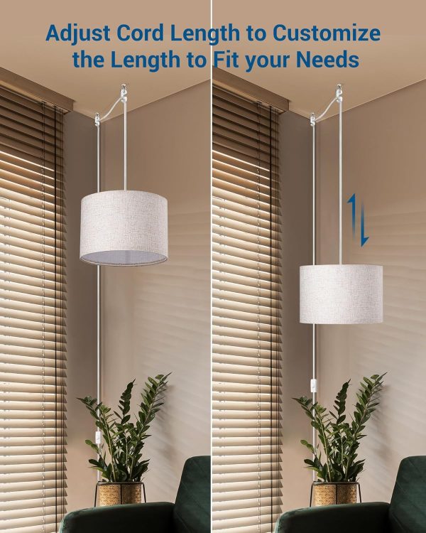 Elegant Plug-in Pendant Light Fixture for Modern Home Décor 6