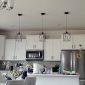 Farmhouse Pendant Light with Glass Shade kitchen3