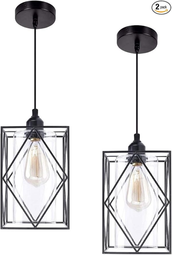 Industrial Farmhouse Pendant Light Fixture