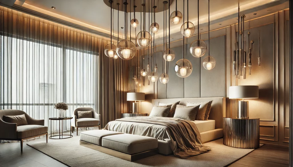 Multi-Light Bedroom Pendants - 03