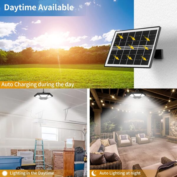 Outdoor Solar Pendant Smart Lighting Solution 2