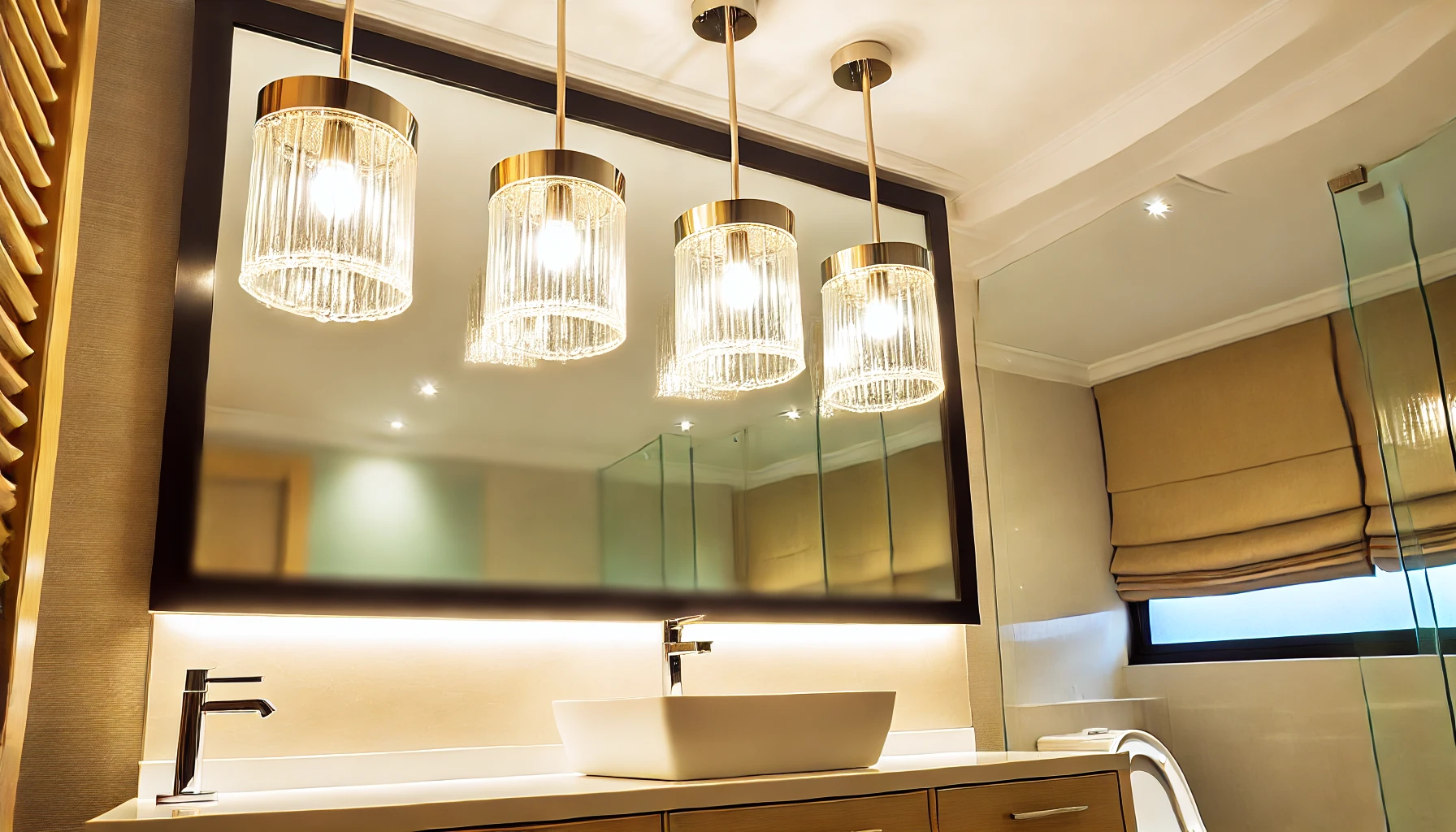 Pendant Lighting Ideas That Elevate Your Bathroom - 01