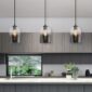 Sleek Modern Hanging Light Black Glass Pendant Design 4